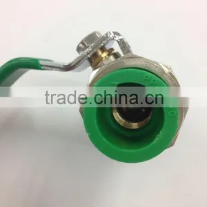 Yuhuan Manufacturer Brass PPR BALL VALVE 3/4" thumbnail-3