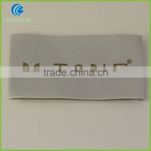 China Shenzhen Label Manufacturer Casual Garment Woven Clothing Main/Care/Size Label For T-Shirt Private Label thumbnail-6