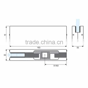 Commercial Door Heavy Duty Fitting Hardware Stainless Steel Glass Fittings thumbnail-4