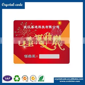 Removable Printed Seal Label Anti-fake Scratch off Label thumbnail-4