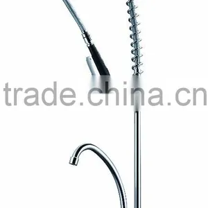 Chrome Commercial Style Pre Rinse Kitchen Faucet 1607-CP thumbnail-1
