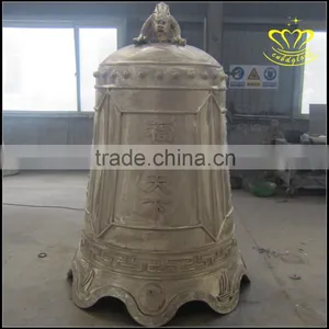 China Regional Feature Bronze Outdoor Shiny Bell Sculpture thumbnail-6