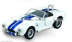 Die Cast Car 1 32 Scale Alloy Model Car Shelby Cobra With Light Sounds Wholesale Diecast Cars Custom Logo thumbnail-6