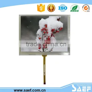 China Popular 5.6 Inch 640*(RGB)*480 VGA TFT LCD Display With Tcon 4 Wire Resistive Touch Screen Panel thumbnail-1