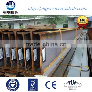 EN Standard Alloy S355J2 Steel H Beam thumbnail-2
