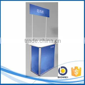 Portable Expo Customized Folding Screen Promotional Table, Aluminum Advertising Table thumbnail-1
