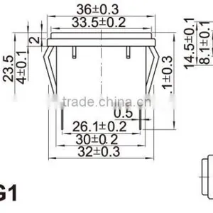 ac Socket and Rocker Switch,5.5*2.1mm dc Female dc Connector for 12V dc Connector Jack thumbnail-2