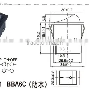 ON-OFF-ON High Power Rocker Switch T85,home Appliance Rocker Switch thumbnail-3