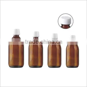 Glass Syrup Alpha Bottles thumbnail-1