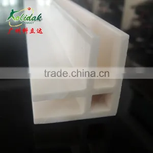 Custom White PVC Plastic Profile Extrusion thumbnail-1