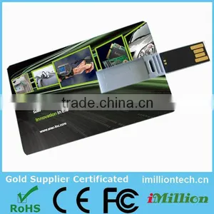 Ultra Slim Card Shaped USB Flash Drive/Flip Card USB thumbnail-1