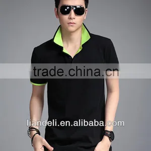 Fashion Summer Men's Polo Short Sleeve T-shirts thumbnail-1