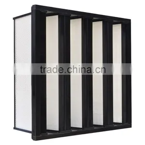 F8-F9 Sub-high Efficiency V-type Hepa Air Filter /Plastic Frame thumbnail-2