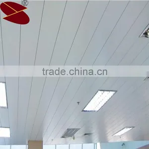Fashionable White Dampproof Decorative Strip Ceiling Panel thumbnail-1
