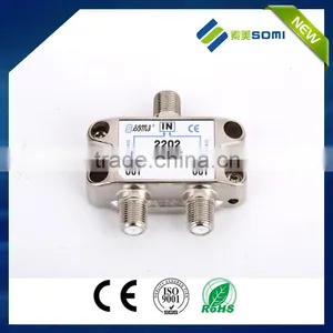 Factory Supply 10-2602MHz Indoor 2 Way Satellite Splitter thumbnail-2