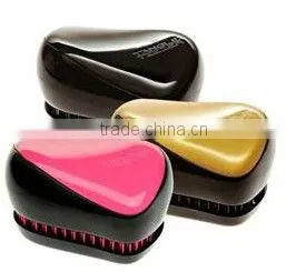 Pink / White Auto Hair Straightener Comb LCD Ion Brush Electric Hair Massager Anti-Scald Tool Lcd Hair Straightening Brush thumbnail-4