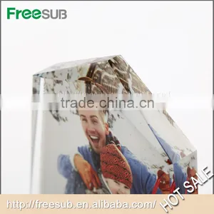 Freesub BXP-01 L140*H195*W40mm Peak Cup Blank Sublimation 3d Crystal Pics thumbnail-4