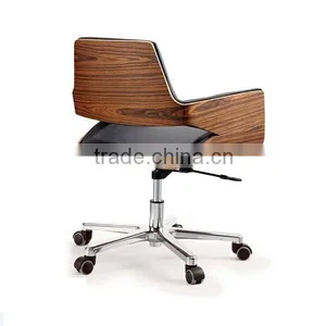 2015 NEW Wood Style Chair Furniture Office Wooden High Back Chair With Swivel Lifting Function thumbnail-6