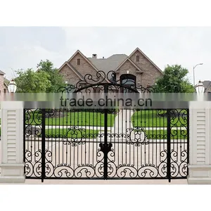 Residental New House Iron Main Gate Designs thumbnail-2