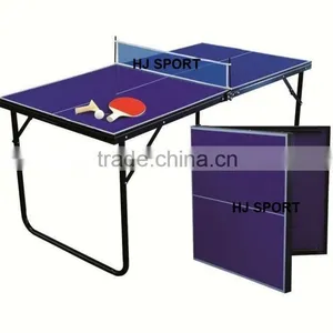 Factory Promotion Folding Leg Small Ping Pong Table thumbnail-1