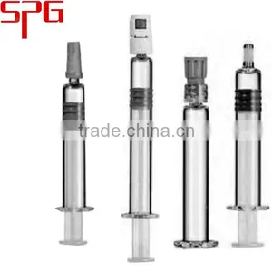 Sterile 3 Parts Luer White Plunger Syringe for Single Use thumbnail-1
