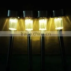 Waterproof Outdoor Solar Power Lawn Lamp LED Spot Light Garden Path Stainles Steel and Plastic Solar Decoration thumbnail-2