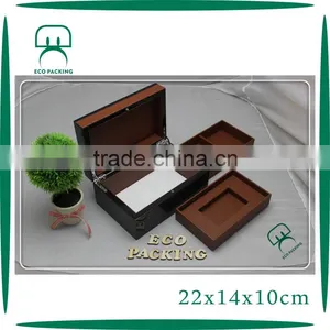 EXW/Real Price Double Layer Luxury Wood Mobile Phone Box thumbnail-1