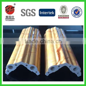 8cm Outside Corner Marble Designs Pvc Moulding Profile thumbnail-4