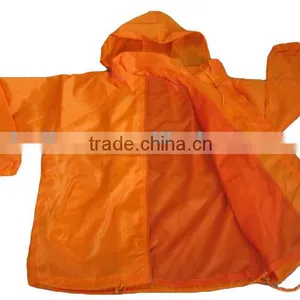 Orange Outdoor Windbreaker Jacket thumbnail-1