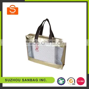 Custom Laminated Non Woven Fashion Lady Bag,latest College Girls Shoulder Bags thumbnail-1