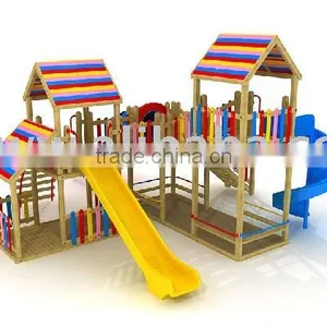 Wooden Kids Playground Equipment thumbnail-1