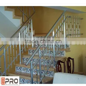 New Design Modern Stair Railing Glass Aluminium Balustrade thumbnail-3