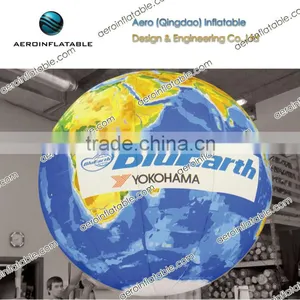 Environmental Inflatable Balloon / Advertisement Inflatable Baolloon / Inflatable Earth thumbnail-1