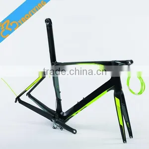 Free Shipping 2015 Newest Multi-color Carbon Fiber Road Bike Frame Chinese Bicycle Frame Road Carbon Frame Size XS/S/M/L/XL thumbnail-4