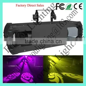 China Supplier Manufacture Factory Price 2*10w White Leds Show Disco Scanner Effect Light thumbnail-1