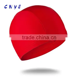 CNYE Fashion Swimming Caps for Men Nylon Pure Color Caps Breathable and Comfortable OEM/ODM Wholesale Cheap Price thumbnail-1