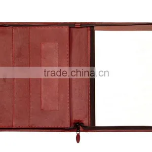 Multi-function Pockets Leather Portfolio, Folder thumbnail-2