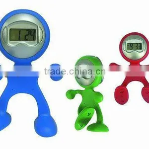 Bendy Man Shaped Desk Digital Clock thumbnail-1