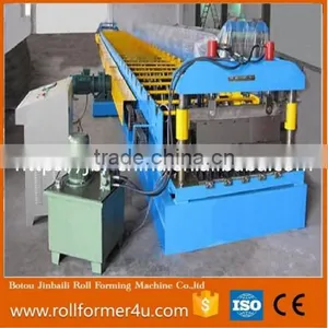 Hebei Botou City Produce Floor Deck Machine Structural Floor Deck Roll Forming Machinery thumbnail-4