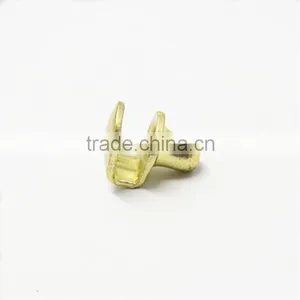 Hot Sale Custom Brass Metal Shoe Lace Hook thumbnail-5