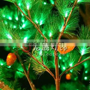 Pine Leaf Christmas Tree With Led Lights thumbnail-3