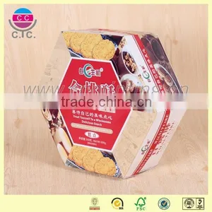 High Quality Custom Size Snack Packing Hexagonal Cardboard Box thumbnail-1