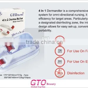 GTO Hot Sale Skin Needle System 4 In 1 Derma Roller thumbnail-1