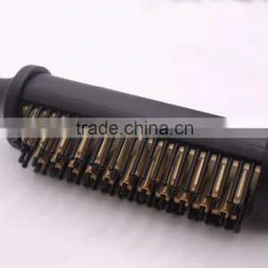 Hot Selling Salon Hair Straightener Hair Curler Comb Electric Brush thumbnail-4