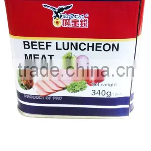 Canned Food 340g Beef Luncheon Meat Brands Halal thumbnail-2