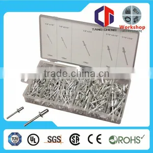 500pc Aluminum Rivet Assortment thumbnail-1