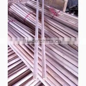 LONG HANDLE BROOM WITH 100% NATURAL WOOD FROM PLANTATION thumbnail-1