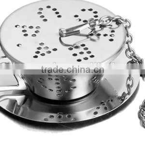 Stainless Steel Mesh Tea Basket/Loose Leaf Tea Infuser/Stainless Steel Tea Steeper Strainer thumbnail-4