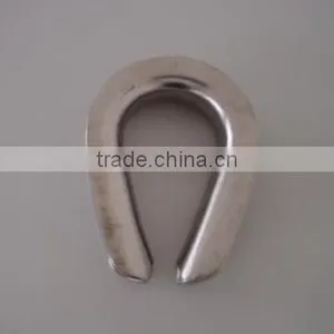 U.S. Type Stainless Steel Thimble thumbnail-1