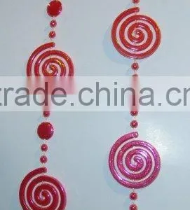Spiral Plastic Door Curtain thumbnail-1